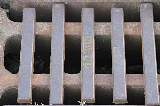 Gusseien als Gullideckel