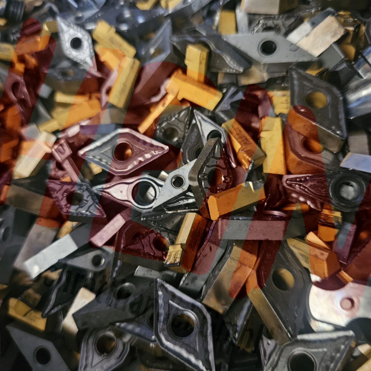 Hartmetall Ist Selten Und Daher Wertvoll Bei Der Wiederverwertung